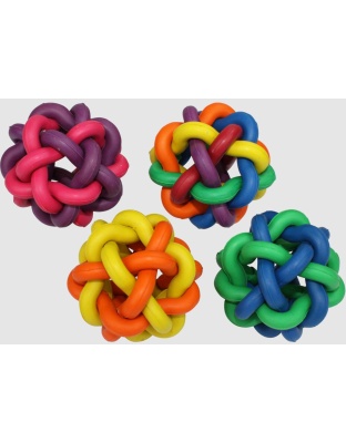 Multipet Nobbly Wobbly Dog Toy Assorted 1ea/LG, 4 in