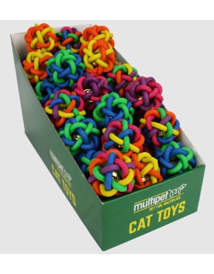 Multipet Nobbly Wobbly Dog Toy Assorted 1ea/Mini