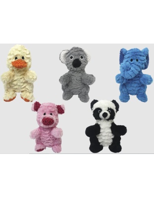 Multipet Wrinkleez Plush Dog Toy Assorted 1ea/9 in