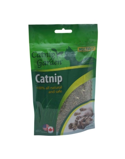 Multipet Catnip Garden North American Catnip Gusseted Bag 1oz