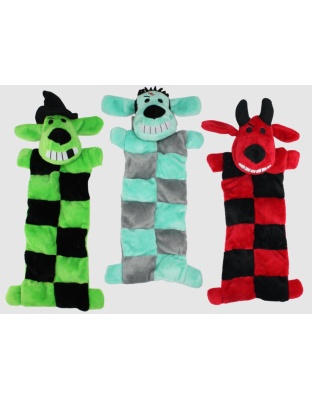 Multipet Loofa Halloween Squeaker Mat Assortment 12 Inch