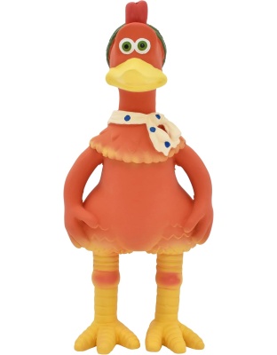Multipet Chicken Run Ginger Latex Dog Toy 10"
