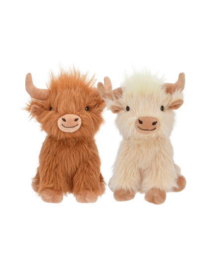 Multipet Highland Cow 8 inch (Colors Vary)