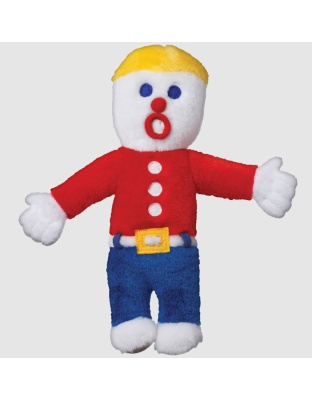 Multipet Mr. Bill Plush Dog Toy Multi-Color 1ea/10 in