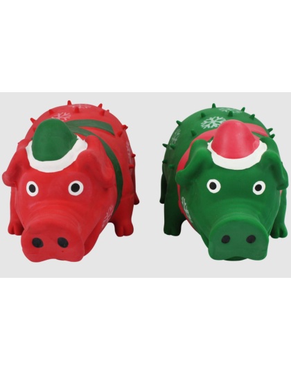 Multipet Globlets W/ Scarf/Santa Hat (Assorted) 8 Inch