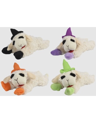 Multipet Lamb Chop With Witch Hat 10.5 Inch