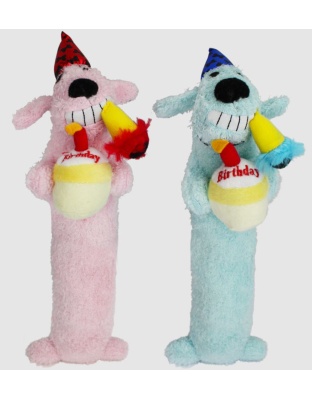 Multipet Loofa Birthday(Assorted) 12 Inch