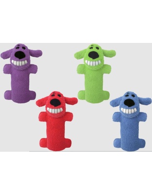 Multipet Loofa Dog Toy Assorted 1ea/Mini, 6 in