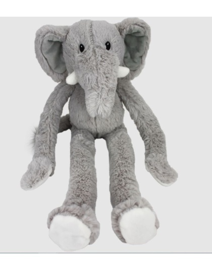 Multipet Swingin Safari Dog Toy Elephant Assorted 1ea/19 in