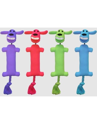 Multipet Loofa Launcher (Assorted) 12 Inch