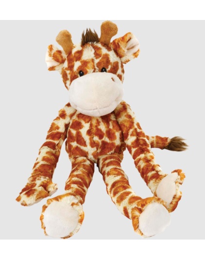 Multipet Swingin Safari Dog Toy Giraffe Assorted 1ea/19 in