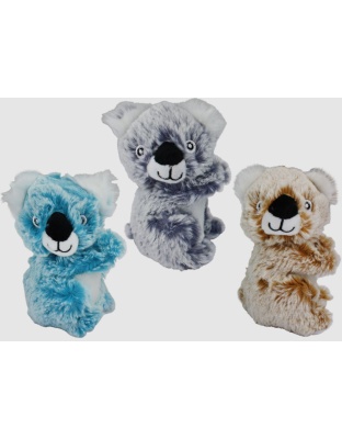 Multipet Minipet Koala Dog Toy Assorted 1ea/5 in