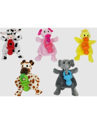 Multipet Pacifier Pals Stuffed Animals Assorted 1ea/8 in