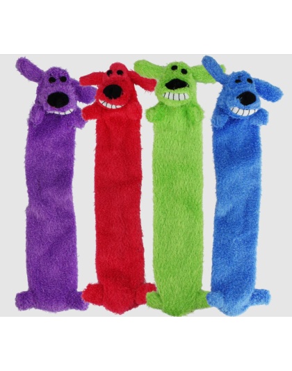 Multipet Loofa Light-Weight Dog Toy Assorted 1ea/12 in
