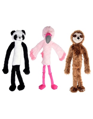 Multipet Pet Envy Swingin' Slevins Dog Toy Assorted 1ea/27 in