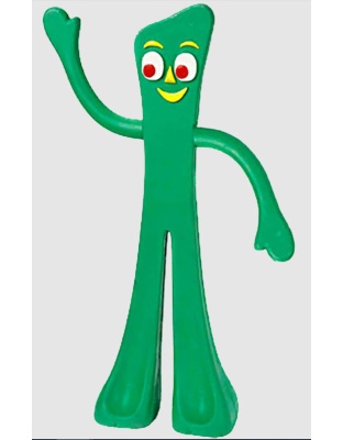 Multipet Gumby Large Dog Toy Green 1ea/9 in, LG