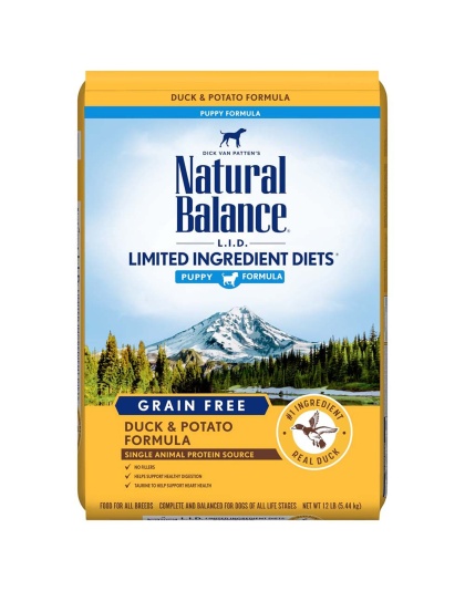 Natural Balance Pet Foods L.I.D. Puppy Dry Dog Food Duck & Potato 1ea/12 lb