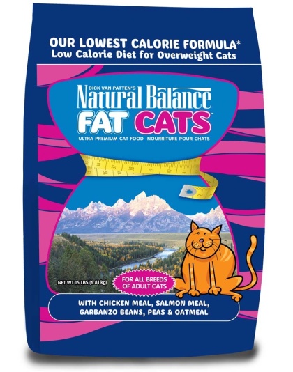 Natural Balance Pet Foods Targeted Nutrition Fat Cats Low Calorie Dry Cat Food Chicken & Salmon 1ea/15 lb