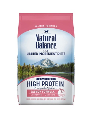 Natural Balance Pet Foods L.I.D. High Protein Dry Cat Food Salmon 1ea/5 lb