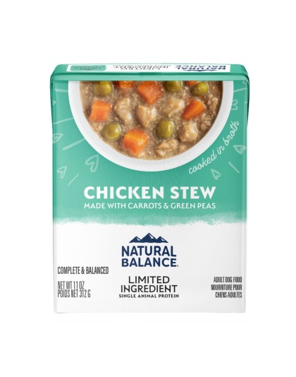 Natural Balance Pet Foods L.I.D. Stew Wet Dog Food Chicken Stew 11oz. (Case of 12)