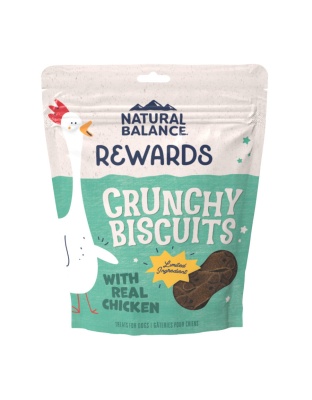 Natural Balance Pet Foods Rewards Crunchy Biscuits Small Breed Dog Treats Chicken & Sweet Potato 1ea/14 oz