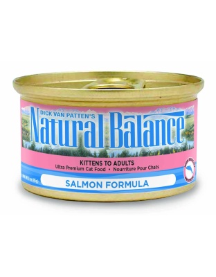 Natural Balance Pet Foods Ultra Premium Wet Cat Food Salmon 24ea/5.5 oz