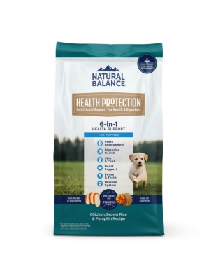 Natural Balance Pet Foods Health Protection Puppy Dry Dog Food Chicken, Rice & Pumpkin, 1ea/12 lb