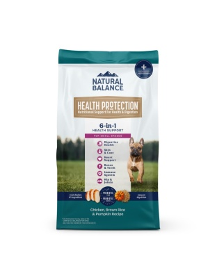 Natural Balance Pet Foods Health Protection Small Breed Dry Dog Food Chicken, Rice  Pumpkin, 1ea/12 lb