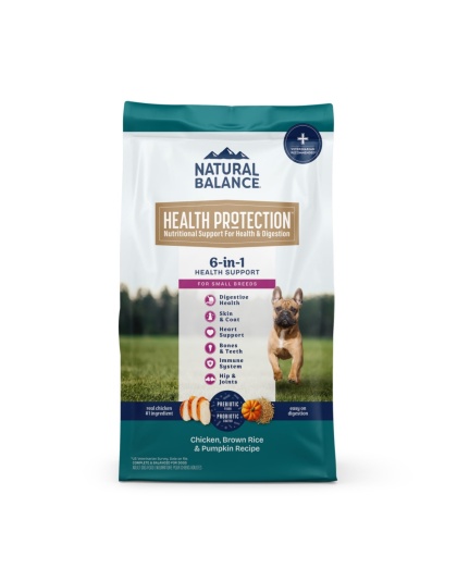 Natural Balance Pet Foods Health Protection Small Breed Dry Dog Food Chicken, Rice  Pumpkin, 1ea/12 lb