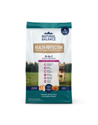 Natural Balance Pet Foods Health Protection Small Breed Dry Dog Food Chicken, Rice  Pumpkin, 1ea/4 lb