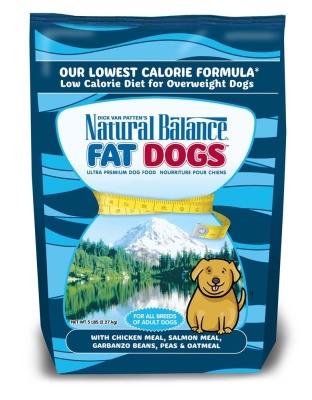 Natural Balance Pet Foods Ultra Fat Dogs Low Calorie Dry Dog Food Chicken & Salmon 1ea/5 lb