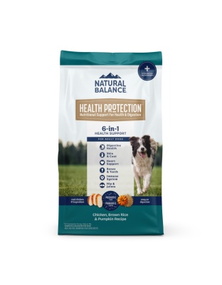 Natural Balance Pet Foods Health Protection Dry Dog Food Chicken, Rice  Pumpkin, 1ea/24 lb