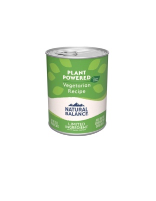 Natural Balance Pet Foods L.I.D Plant Powered Vegetarian Wet Dog Food Rice, Barley & Potato 13oz. (Case of 12)