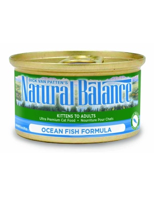 Natural Balance Pet Foods Ultra Premium Wet Cat Food Ocean Fish 24ea/5.5 oz