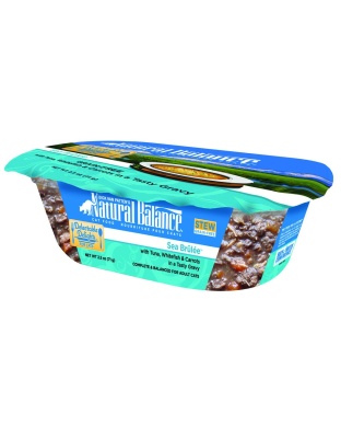 Natural Balance Pet Foods Delectable Delights Wet Cat Food Sea Brulee Stew 12ea/2.5 oz