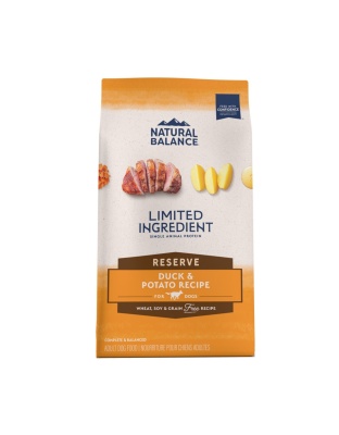 Natural Balance Pet Foods L.I.D. Adult Dry Dog Food Duck & Potato 1ea/12 lb