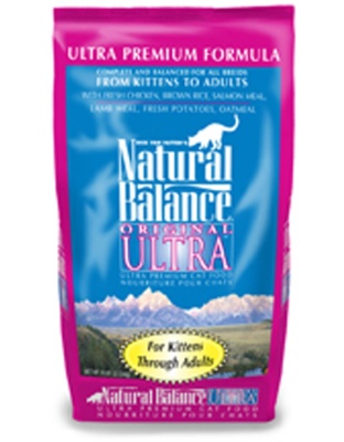 Natural Balance Pet Foods Original Ultra Premium Whole Body Health Dry Cat Food Chicken Meal & Salmon Meal 1ea/6 lb