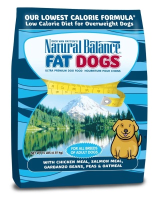 Natural Balance Pet Foods Ultra Fat Dogs Low Calorie Dry Dog Food Chicken & Salmon 1ea/15 lb