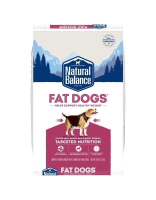 Natural Balance Pet Foods Ultra Fat Dogs Low Calorie Dry Dog Food Chicken & Salmon 1ea/28 lb