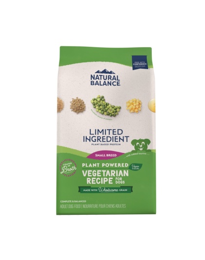 Natural Balance Pet Foods L.I.D Plant Powered Vegetarian Small Breed Dry Dog Food 1ea/4 lb