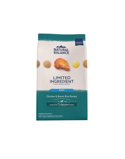 Natural Balance Pet Foods L.I.D. Puppy Dry Dog Food Chicken & Brown Rice 1ea/12 lb