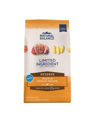 Natural Balance Pet Foods L.I.D Reserve Grain-Free Dry Puppy Food Duck & Potato 1ea/22 lb