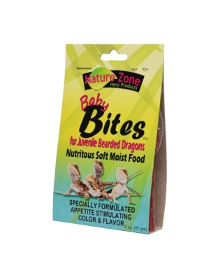 Nature Zone Bearded Dragon Baby Bites Gel Food 1ea/2oz.