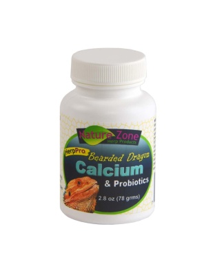 Nature Zone Bearded Dragon Calcium & Probiotics Supplement 1ea/2.8oz.