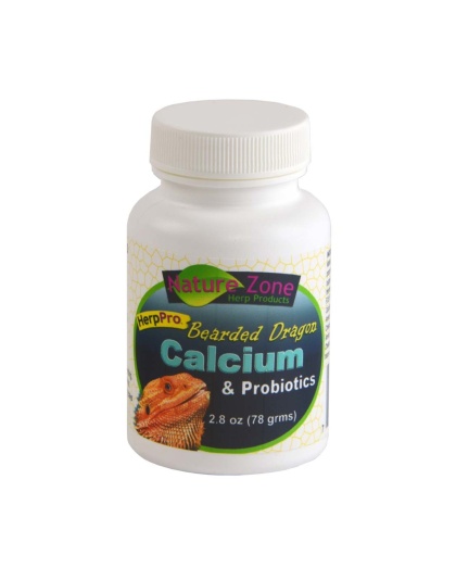 Nature Zone Bearded Dragon Calcium & Probiotics Supplement 1ea/2.8oz.