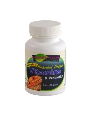 Nature Zone Bearded Dragon Vitamins & Probiotics Supplement 1ea/2.8oz.