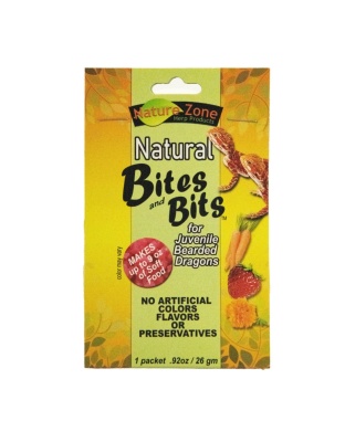 Nature Zone Natural Bites & Bits for Juvenile Bearded Dragons 1ea/.92oz.