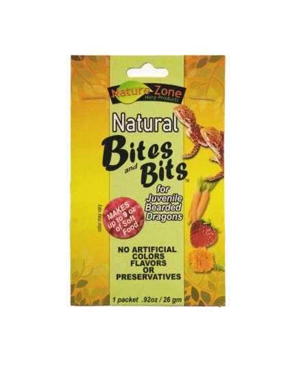 Nature Zone Natural Bites & Bits for Juvenile Bearded Dragons 1ea/.92oz.