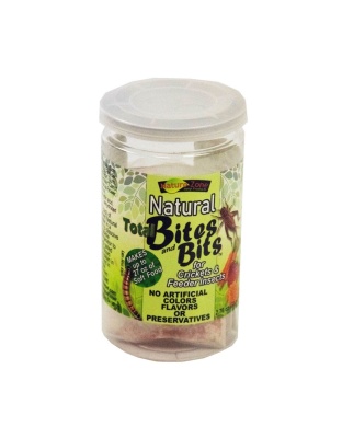 Nature Zone Natural Total Bites & Bits for Crickets & Feeder insects 1ea/2.76oz.
