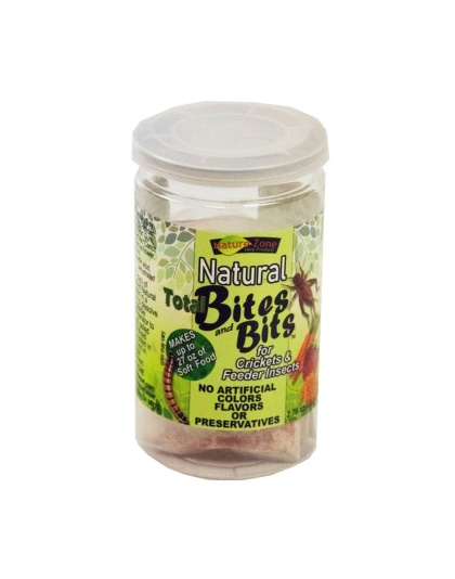 Nature Zone Natural Total Bites & Bits for Crickets & Feeder insects 1ea/2.76oz.